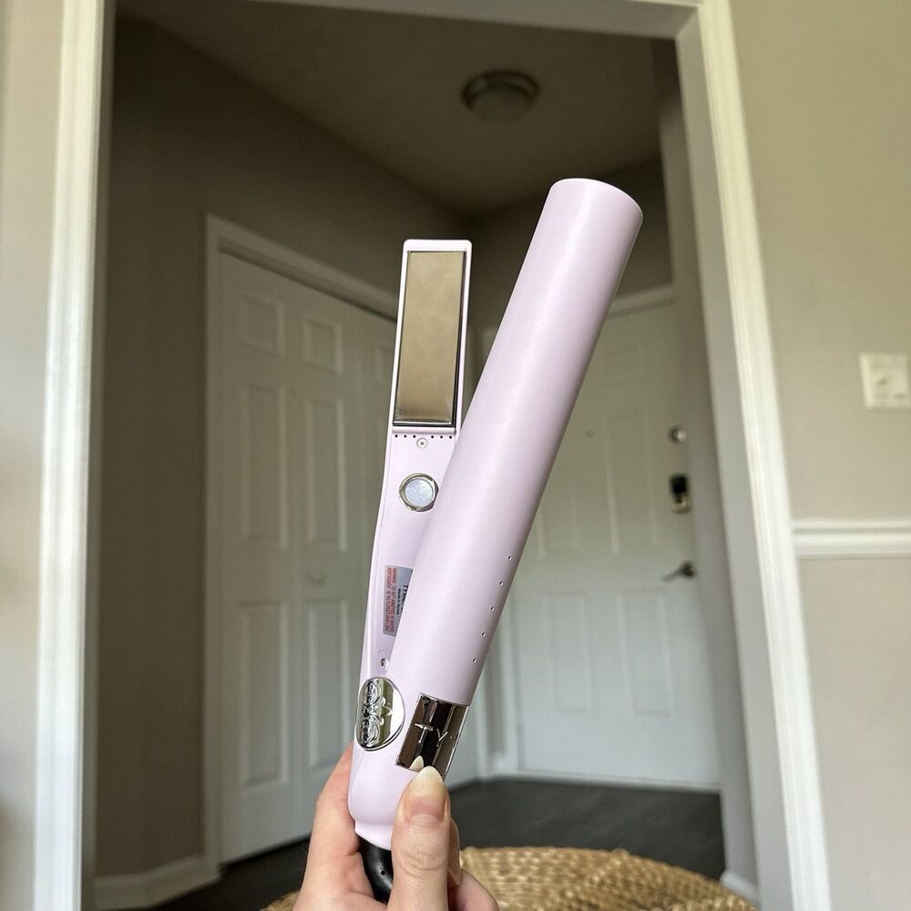 Tyme Iron Pro Curling & Flat Iron Duo, Titanium Plates Pink